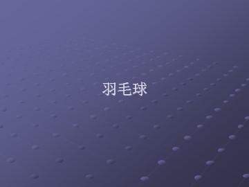 羽毛球_课件1