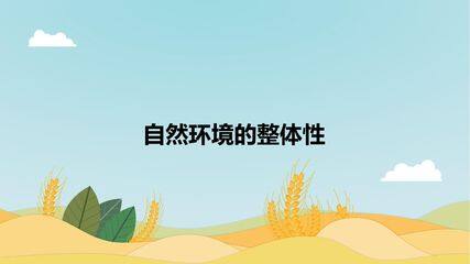 自然环境的整体性