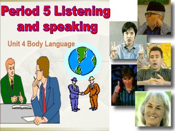 Body language_课件6