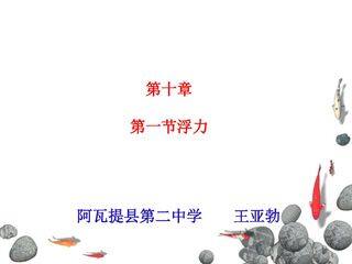 第十章第一节浮力