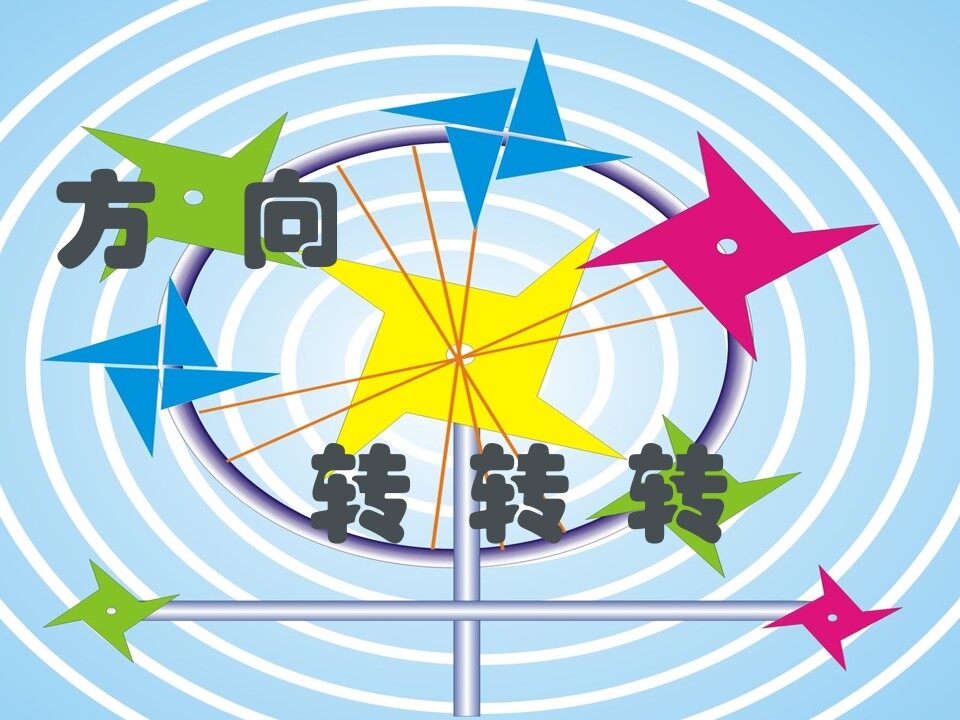 认识东南西北八个方向