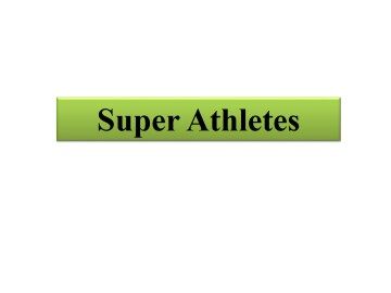 Super Athletes_课件1