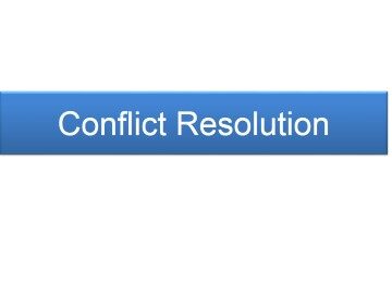 Conflict Resolution_课件1