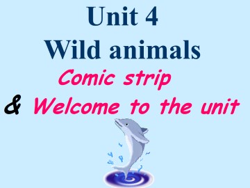 Unit 5 Wild animals_课件1