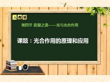 二  光合作用的原理和应用