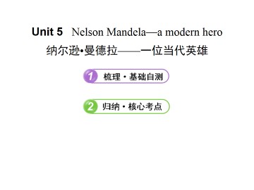 Nelson Mandela - a modern hero_课件12