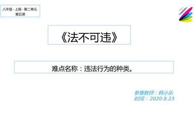 违法行为的分类