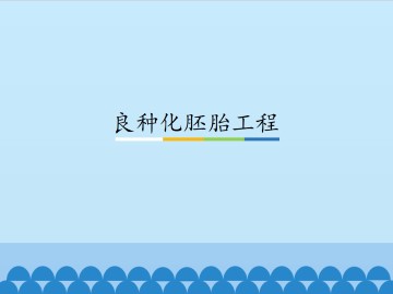 良种化胚胎工程_课件1
