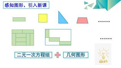 实际问题与二元一次方程组——几何图形