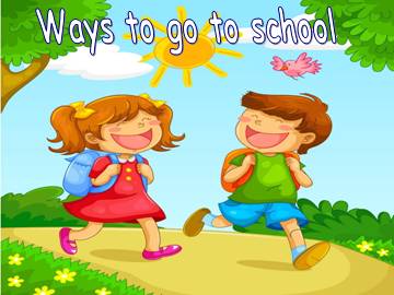 Ways to go to school_课件2