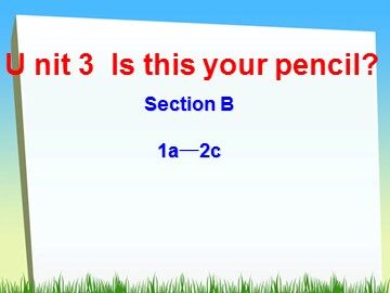 unit3 SectionB 1a-2c