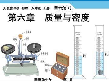 第六章《质量与密度》单元复习