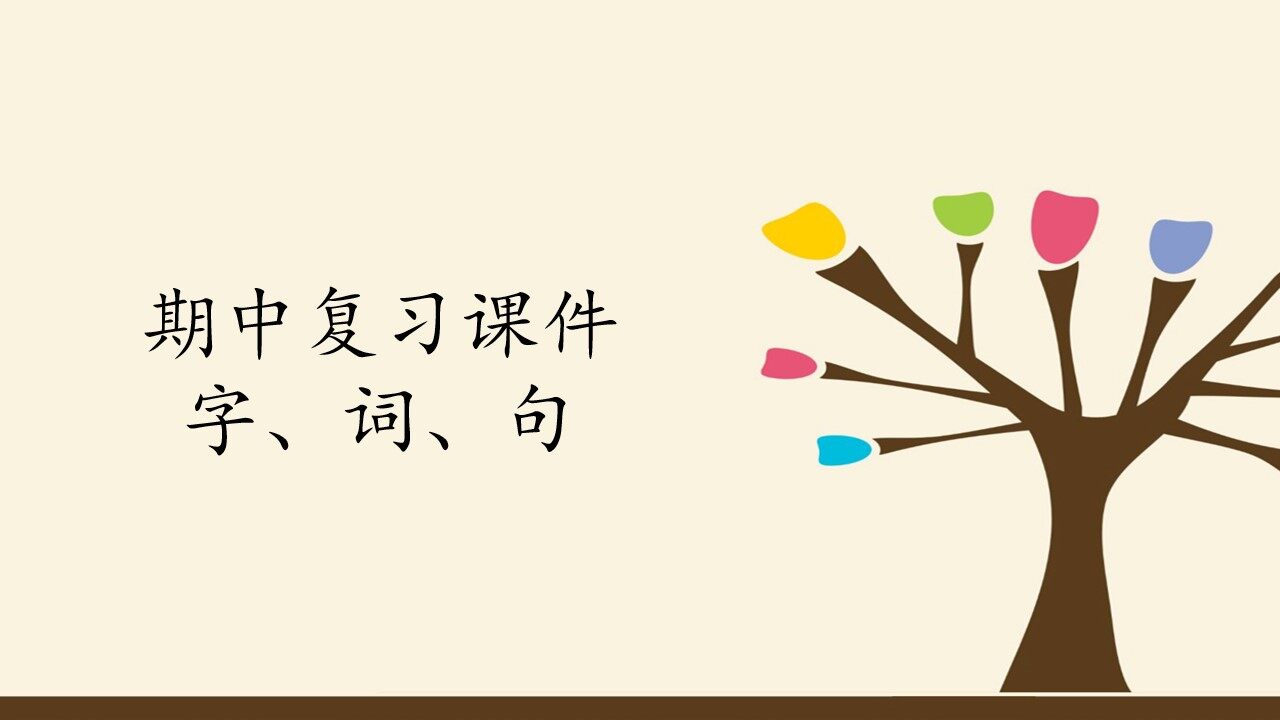 人教版（部编版）初中语文七年级上册期中复习课件：专题 字 词 句