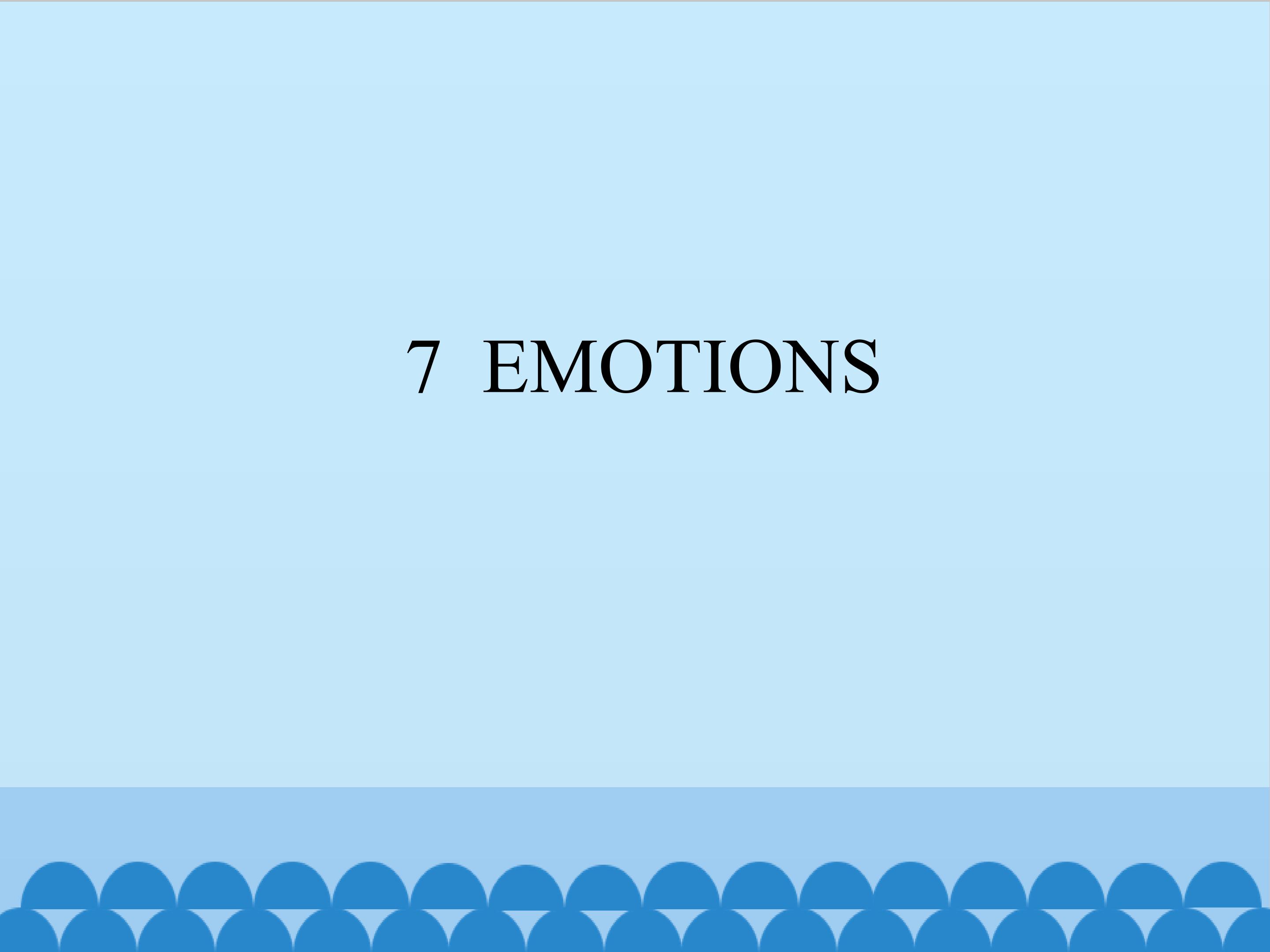 7  EMOTIONS_课件1