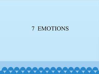 7  EMOTIONS_课件1