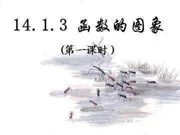 14.1.3函数的图象1（平行班）
