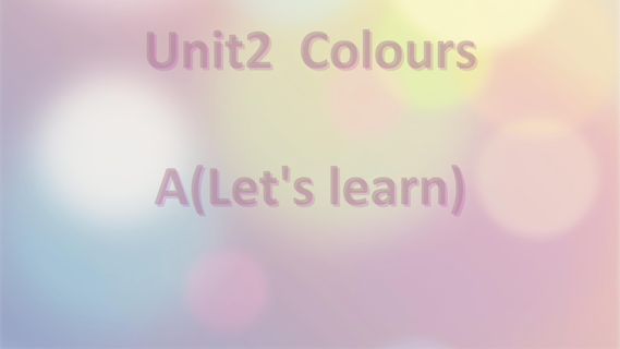 Unit2 Colours