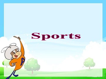 Sports_课件1