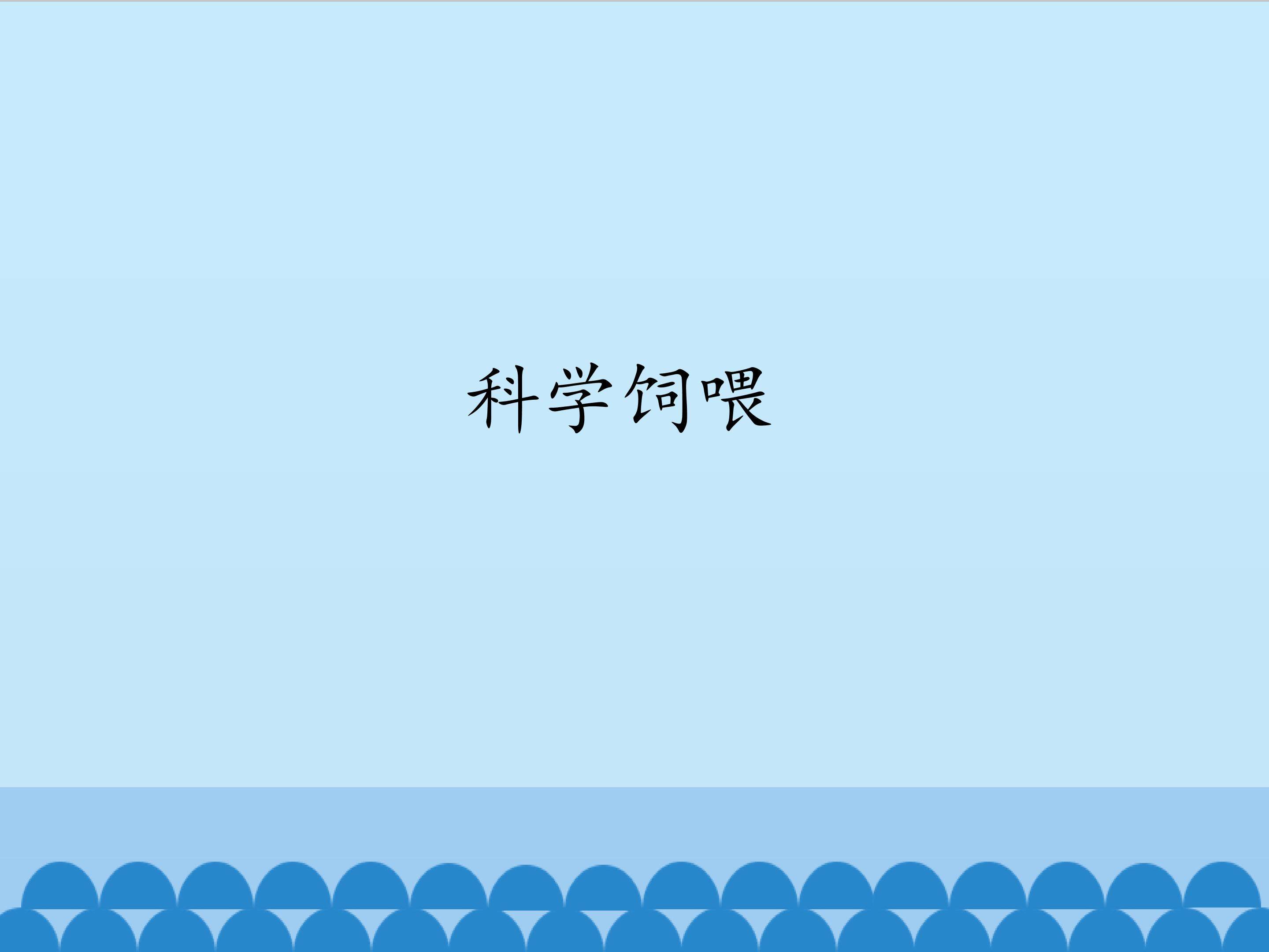 科学饲喂_课件1