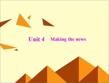 Making the news_课件9