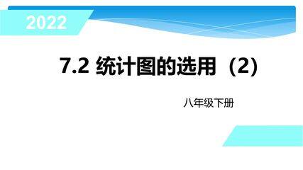 【★★】8年级数学苏科版下册课件第7单元 《7.2 统计表、统计图的选用》