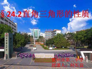 直角三角形的性质