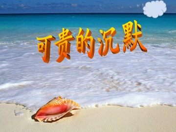 17 可贵的沉默