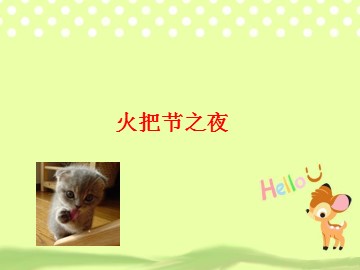 火把节之夜_课件1