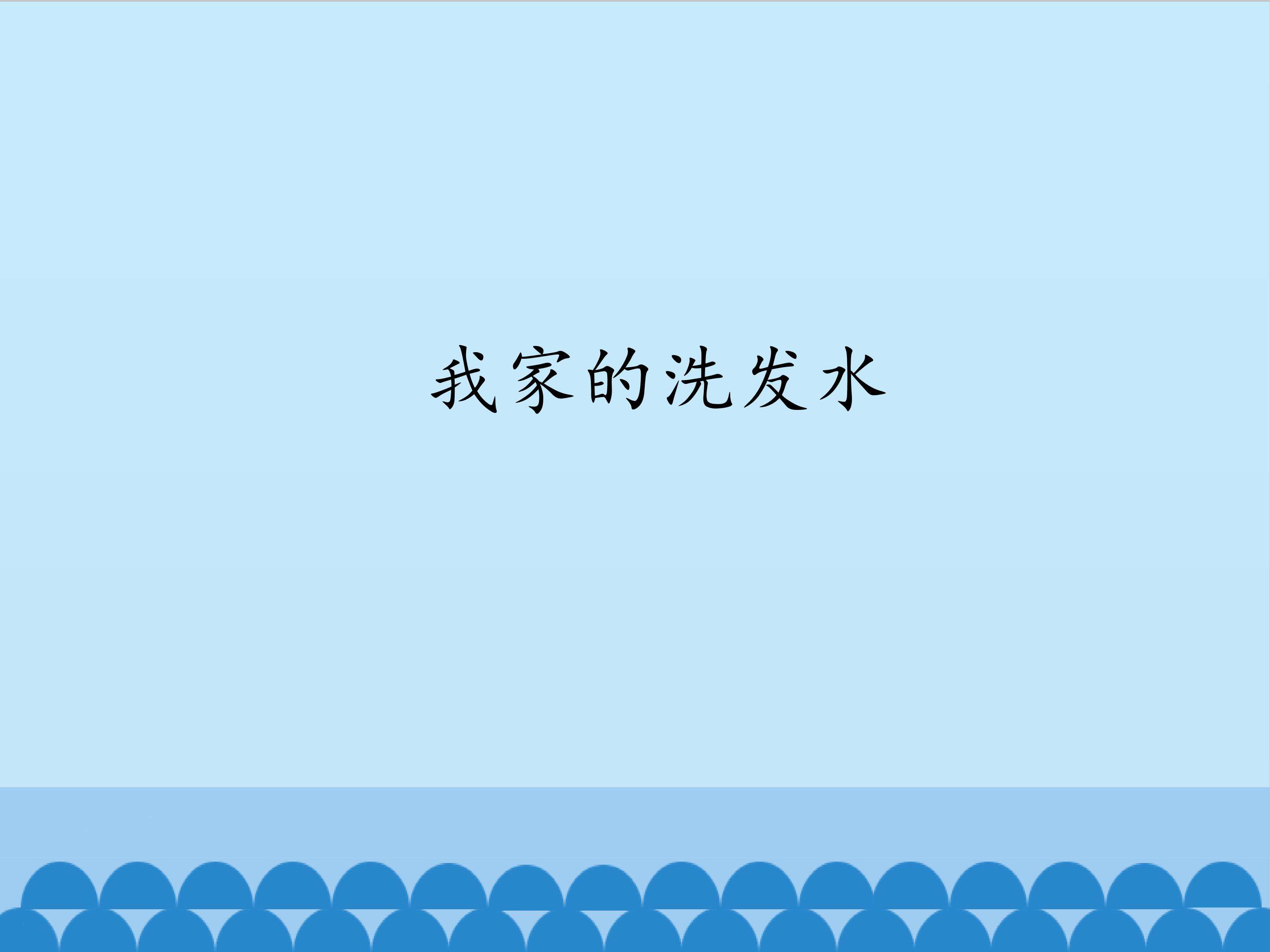 4.我家的洗发水_课件1