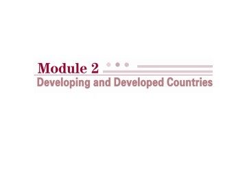 Developing and Developed Countries_课件3