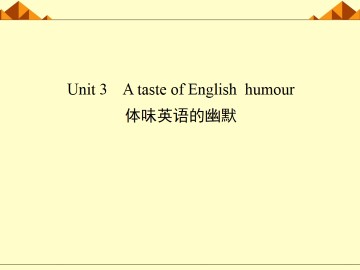 A taste of English humour_课件15