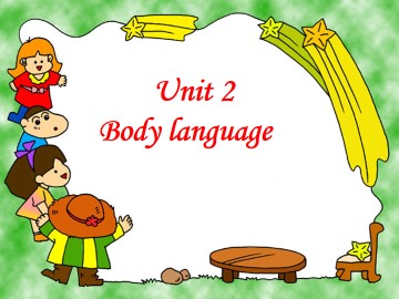 Body language_课件13