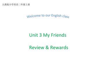 【课件】二年级上册英语人教版新起点Unit 3 Review & Rewards 02