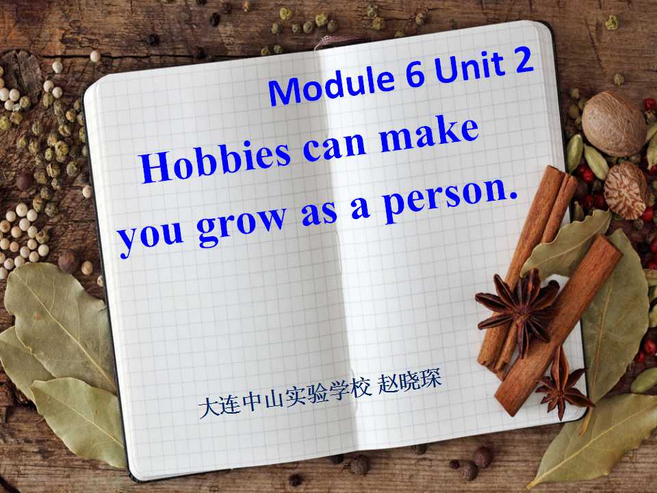 Unit 2 Hobbies can make you grow as a person.