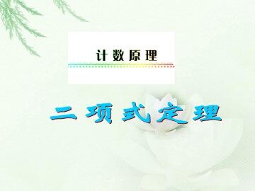二项式定理_课件3