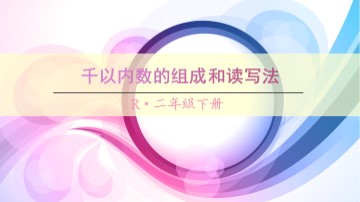 10000以内数的认识