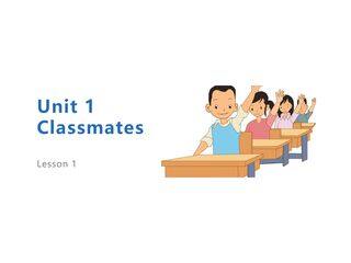 【课件】五年级上册英语人教版新起点Unit 1《Classmates》(Lesson 1)02
