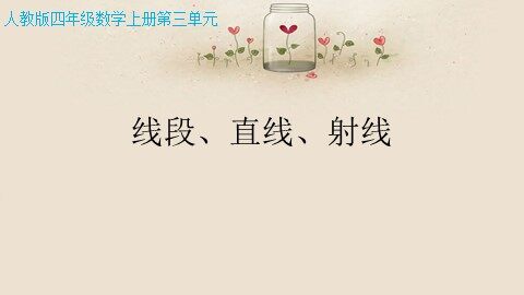 线段  直线  射线
