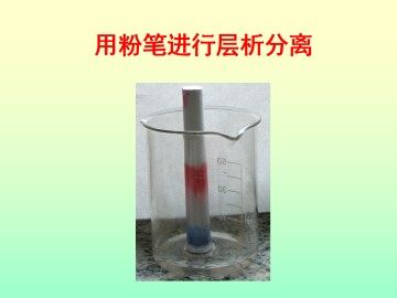 拓展 用粉笔进行层析分离_课件1