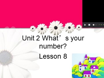 Unit 2 What's your number?