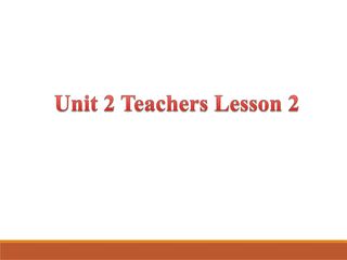 【课件】五年级上册英语人教版新起点Unit 2《Teachers》（Lesson 2）02