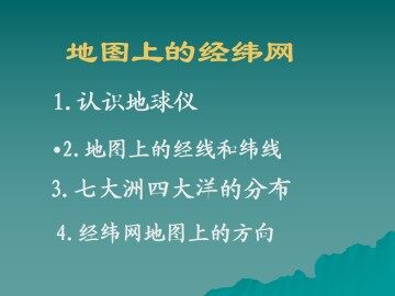 地图上的经纬网_课件4