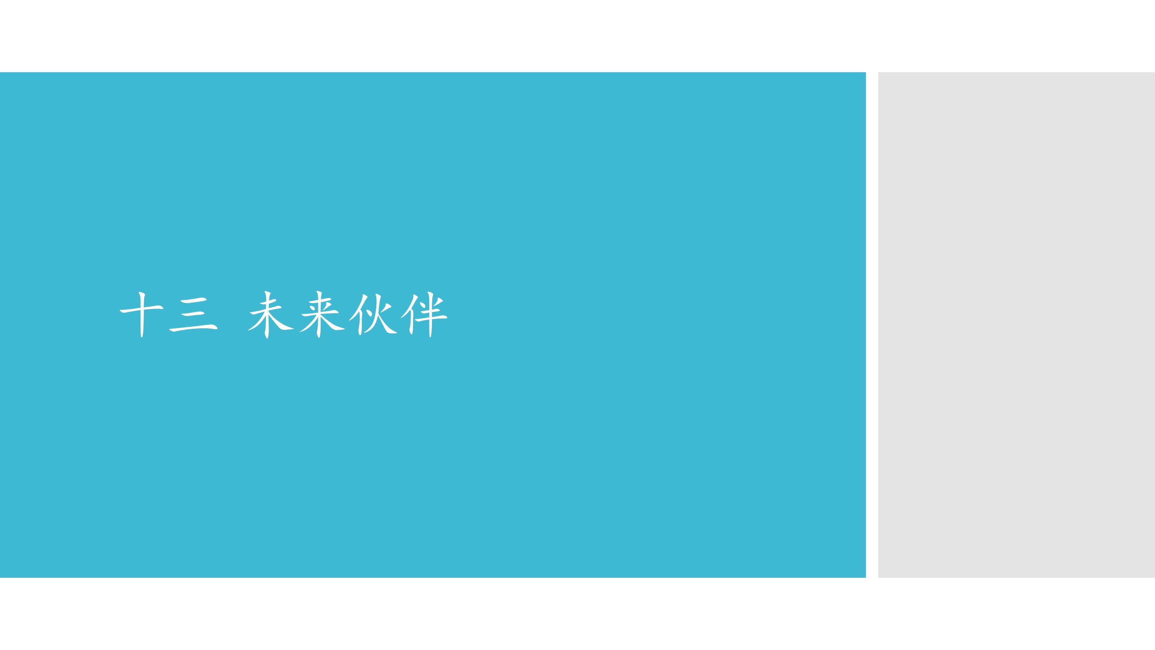 十三  未来伙伴