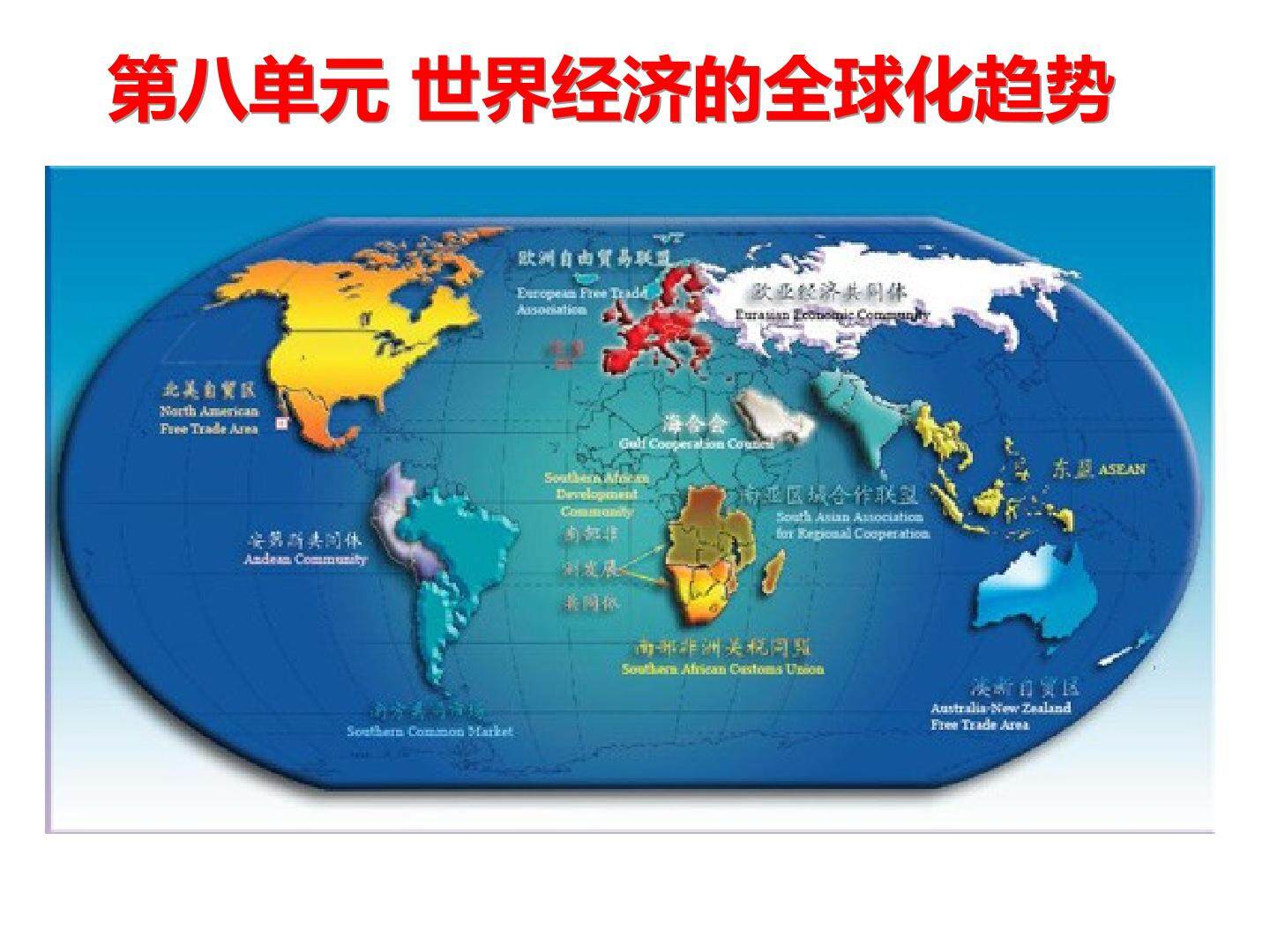 二战后资本主义世界经济体系的形成