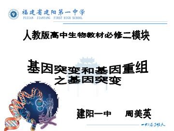 基因突变