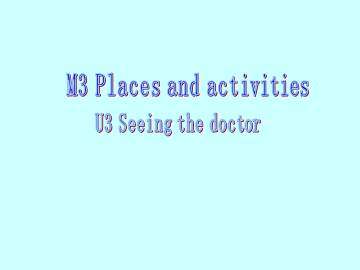 Seeing the doctor_课件1