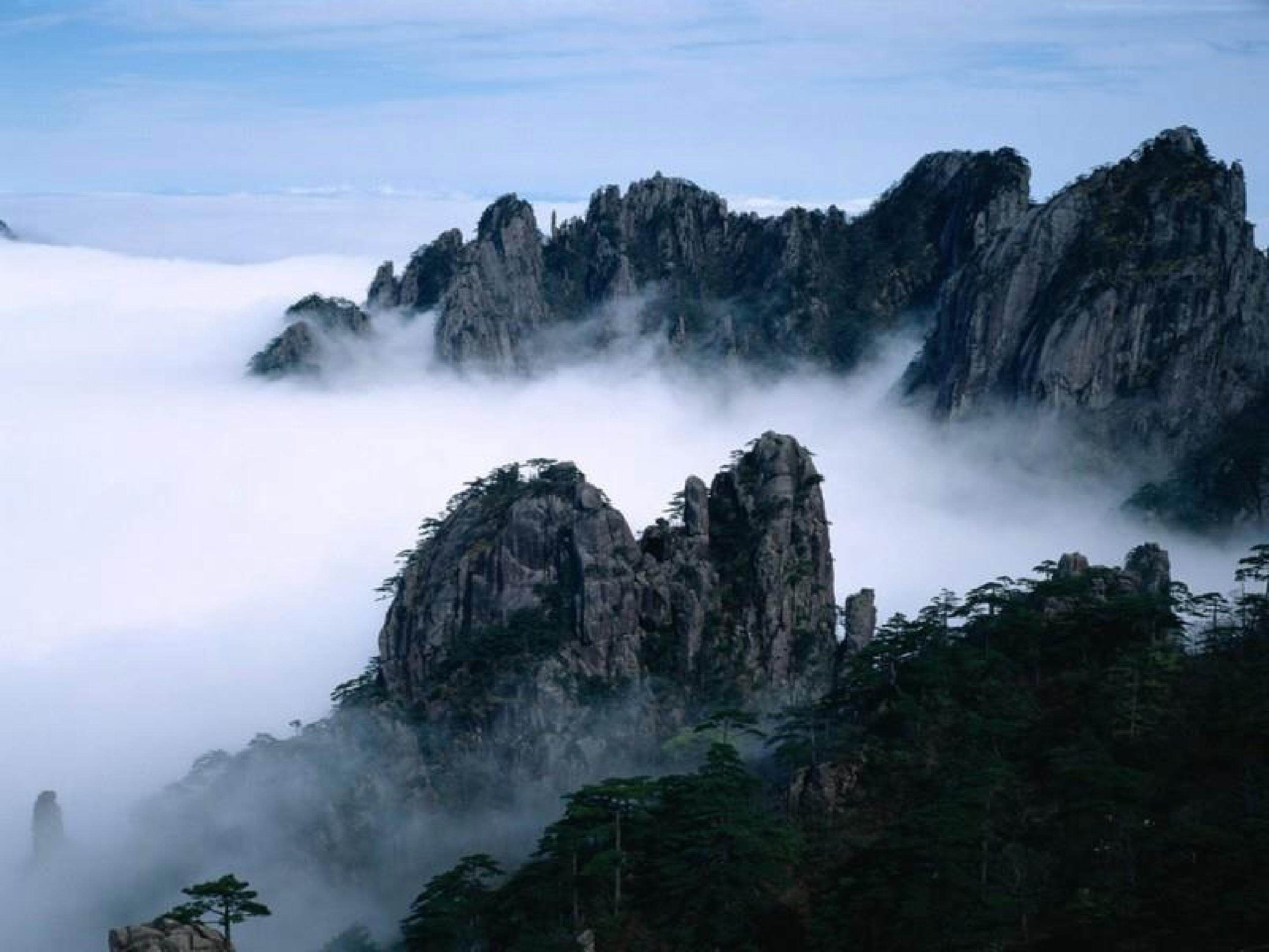 《黄山奇石》