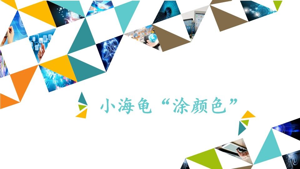 小海龟“涂颜色”_课件1