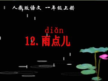 12 雨点儿