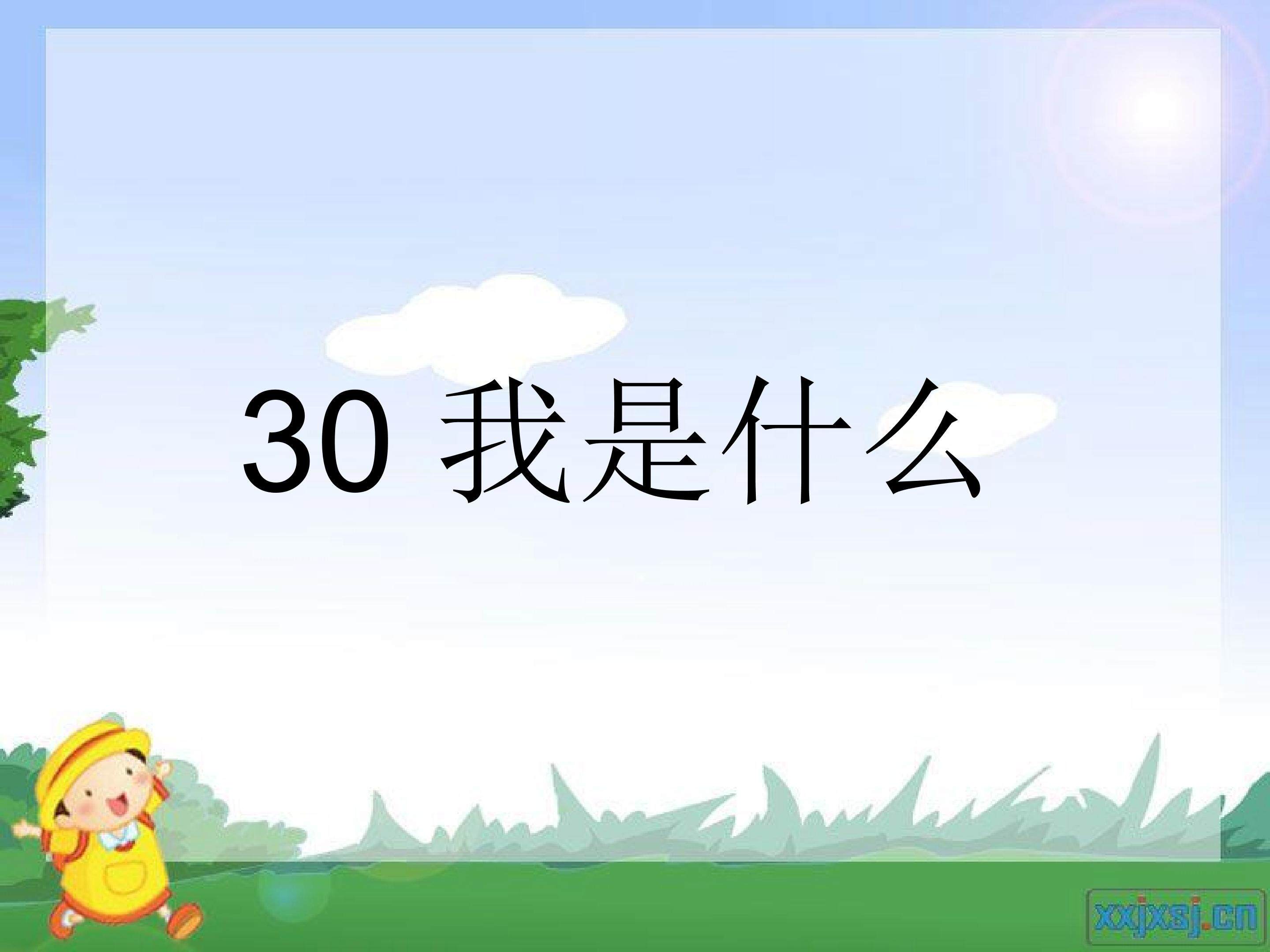 我是什么